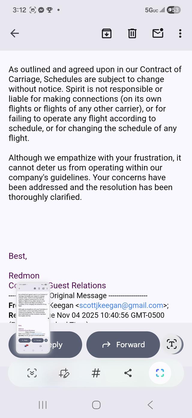 Spirit Airlines review by Scott Keegan